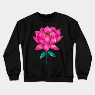 Lotus Blossom Crewneck Sweatshirt